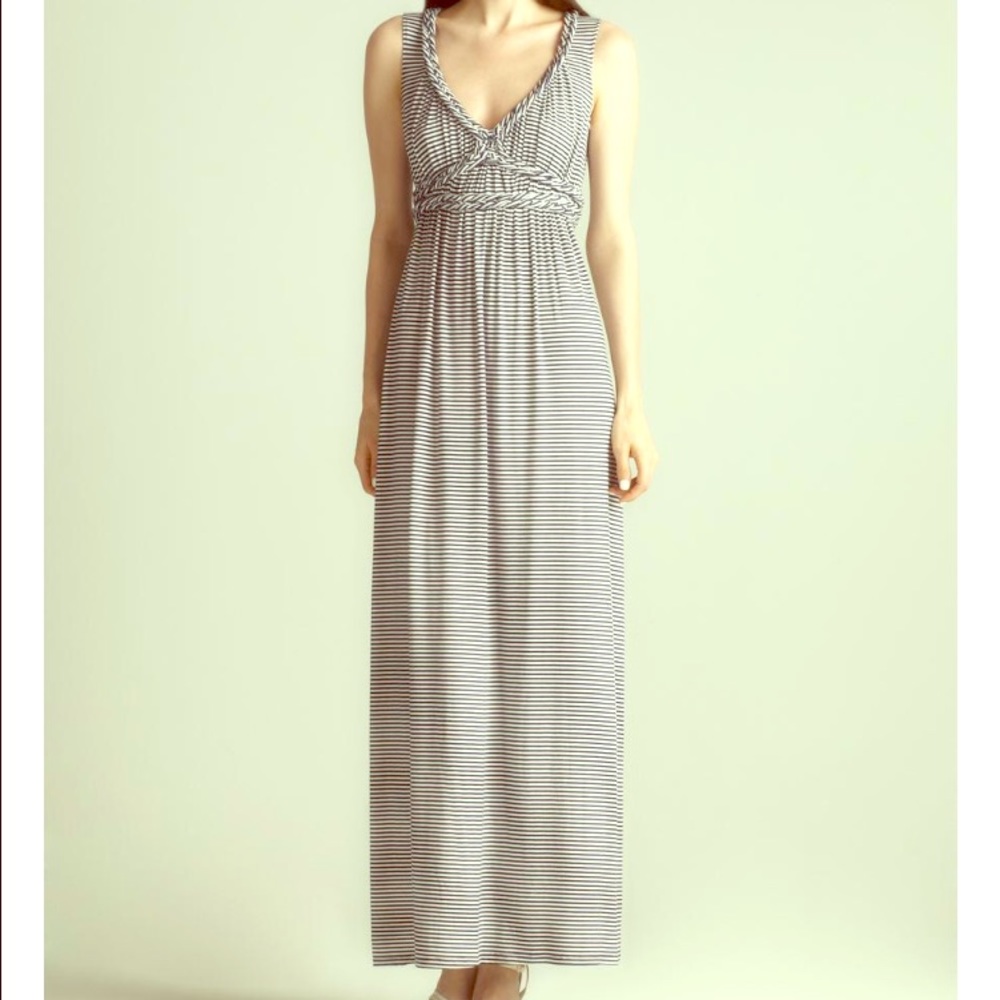 Max Studio Maxi Dress striped